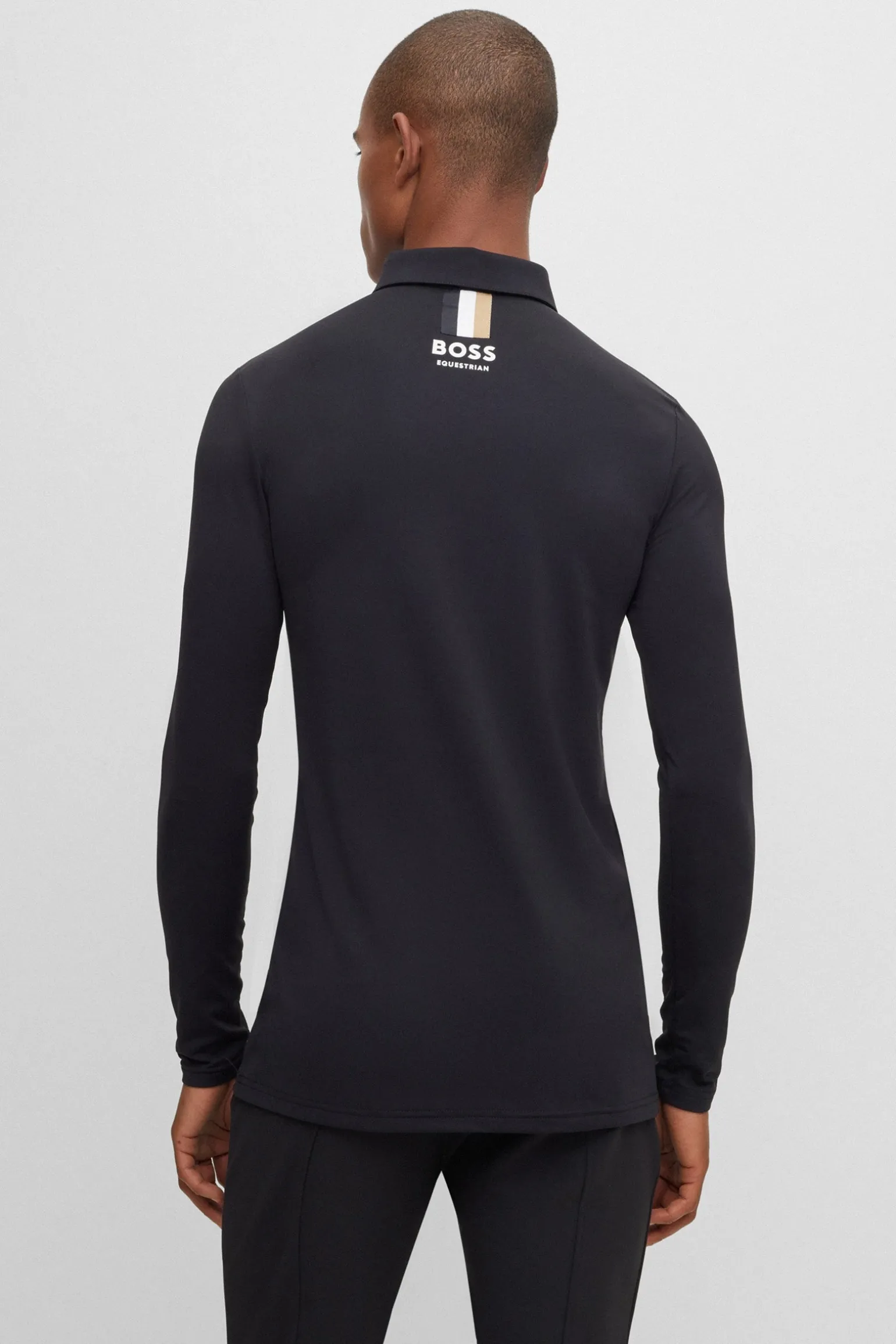 Elton Signature Stripe Herren Training Polo Shirt