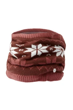 Emily gestrickter Schlauchschal mit Fleecefutter