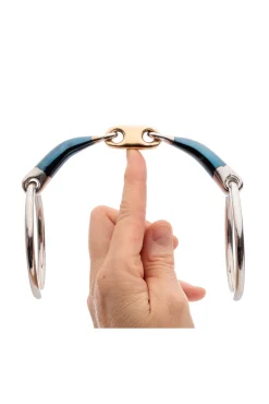 ergonomische Wassertrense, doppelt gebrochen, Lock Up, 14 mm