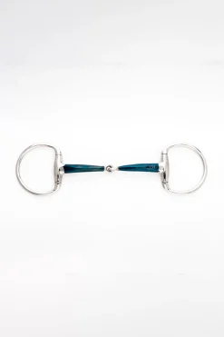 ergonomisches Olivenkopfgebiss, einfach gebrochen, 14 mm