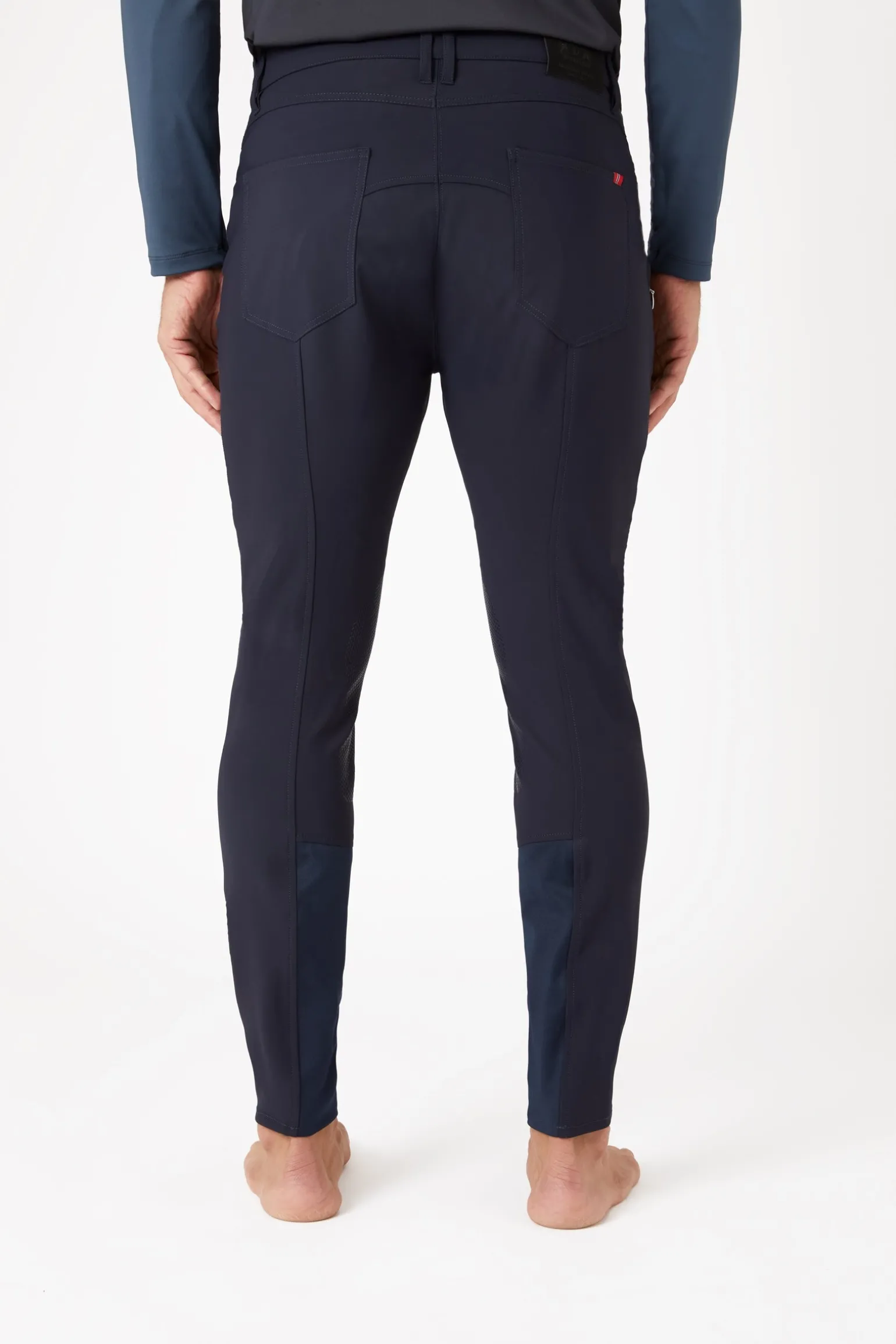 Ethan funktionale Herren Reithose mit Kniebesatz