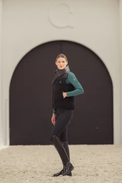 Fanatics AW24 Steppweste mit Teddyfleece