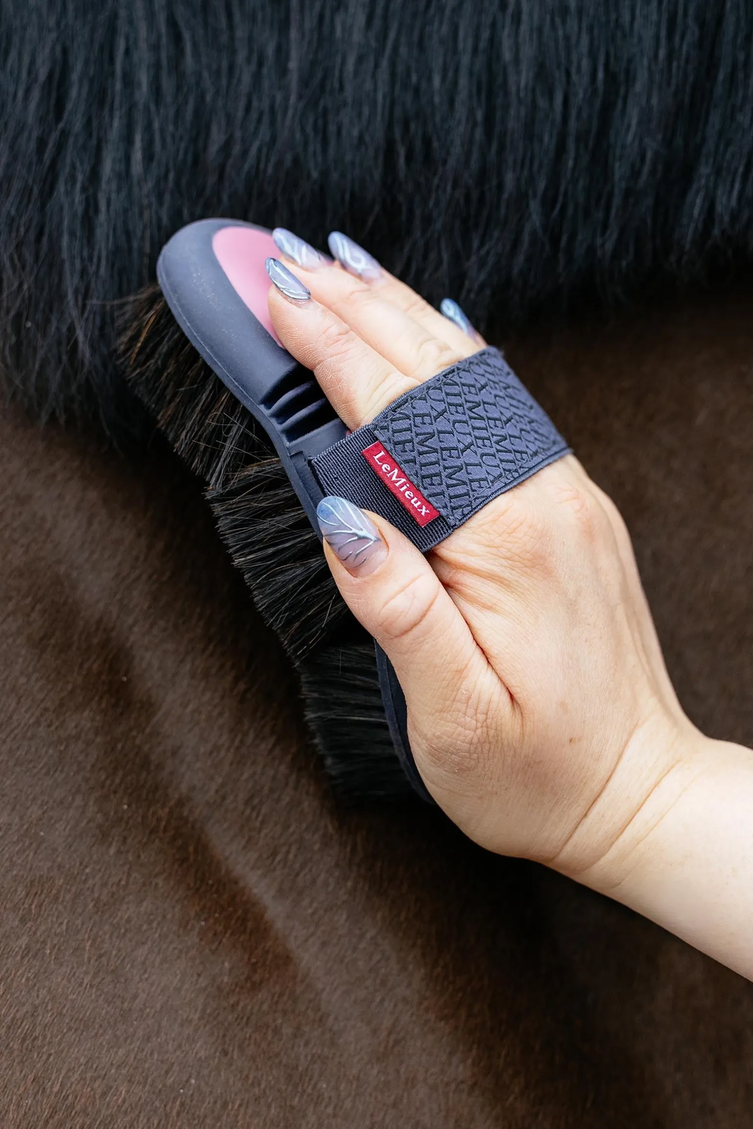 Flexi Pferdehaar Körperbürste