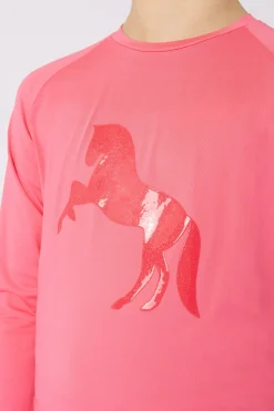 Flora Kinder Langarm Funktionsshirt