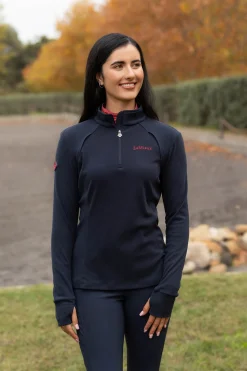 Frances Damen-Fleece mit Viertelreißverschluss