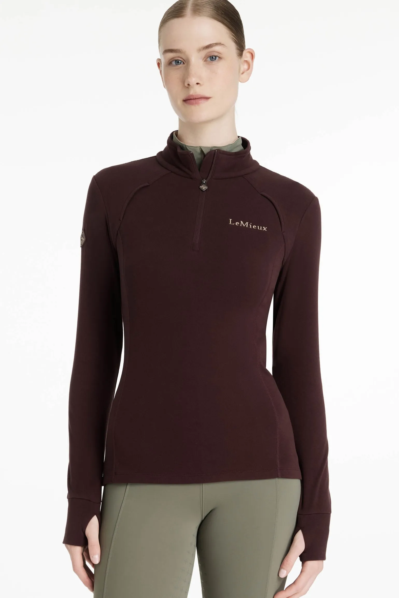 Frances Damen-Fleece mit Viertelreißverschluss