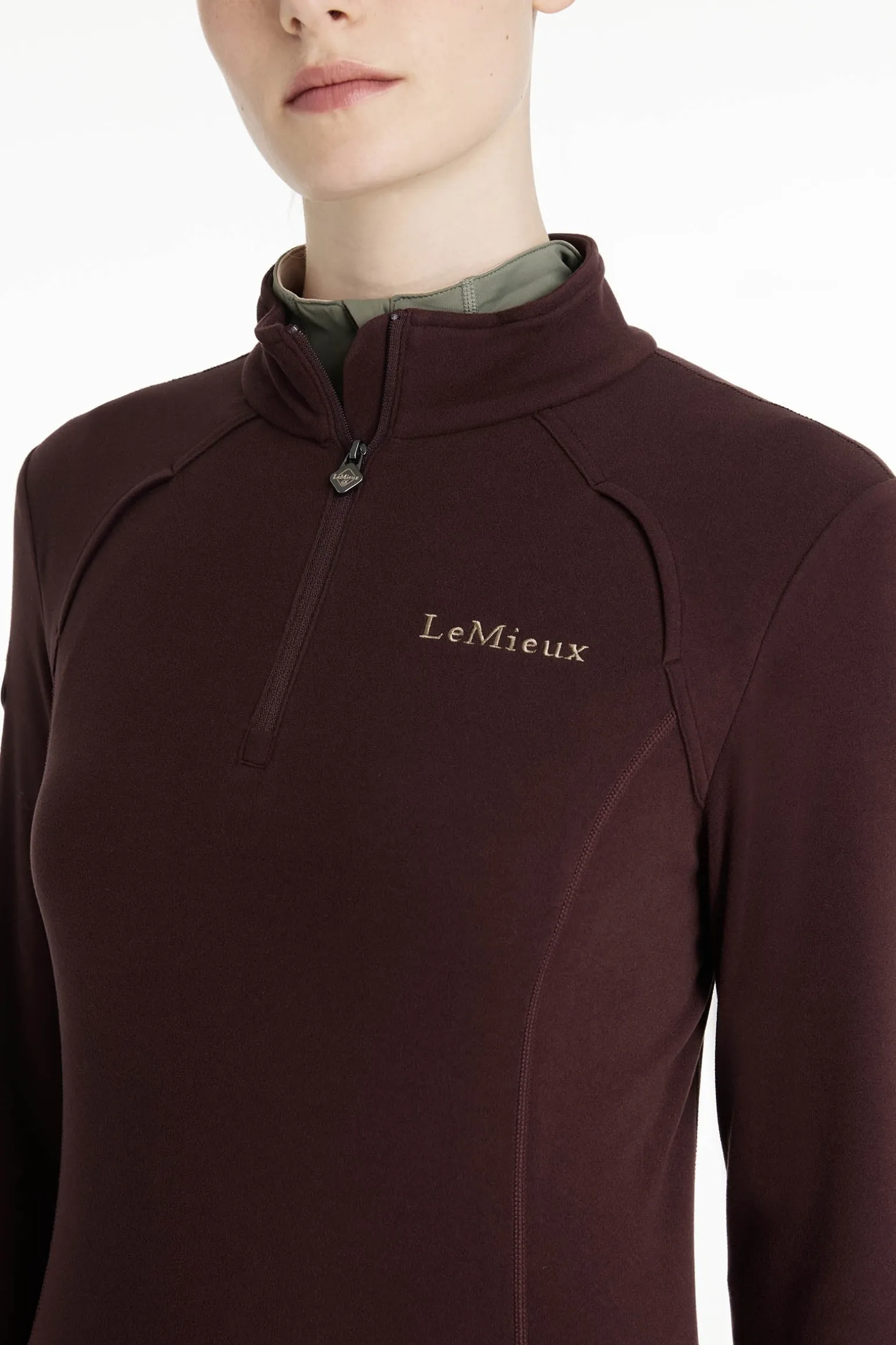 Frances Damen-Fleece mit Viertelreißverschluss