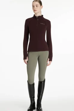 Frances Damen-Fleece mit Viertelreißverschluss