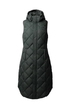 Gem Damen lange gefütterte Reitweste