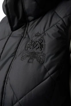 Gem Damen lange gefütterte Reitweste