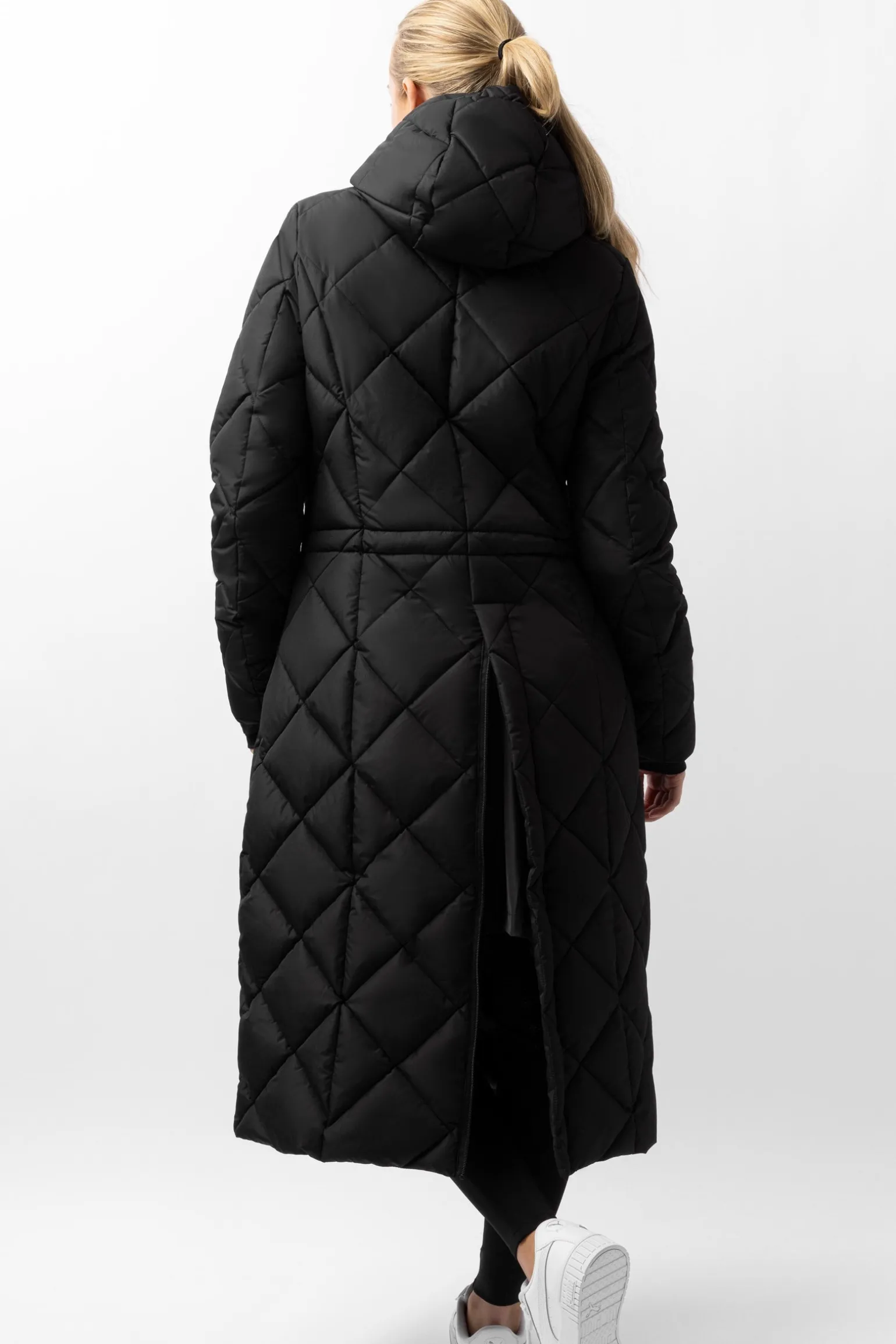 Gem leicht wattierter Damenmantel