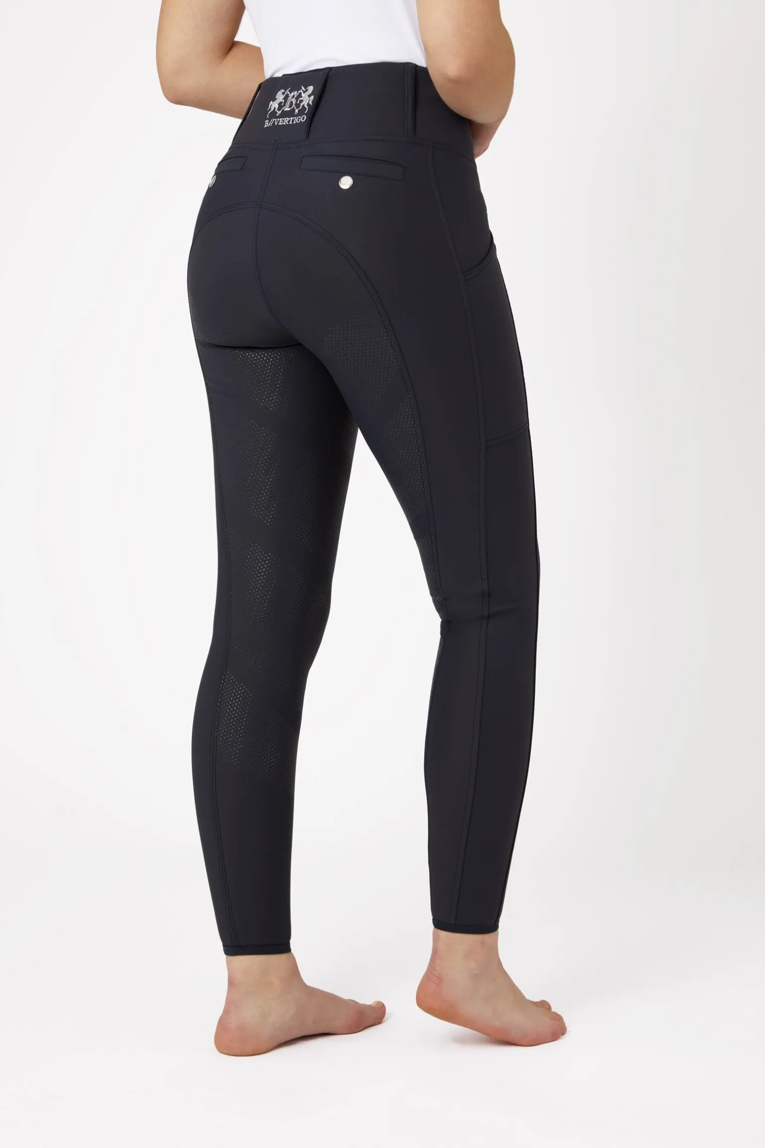 Gia Reitleggings mit Vollbesatz mit Gürtelschlaufen für Damen
