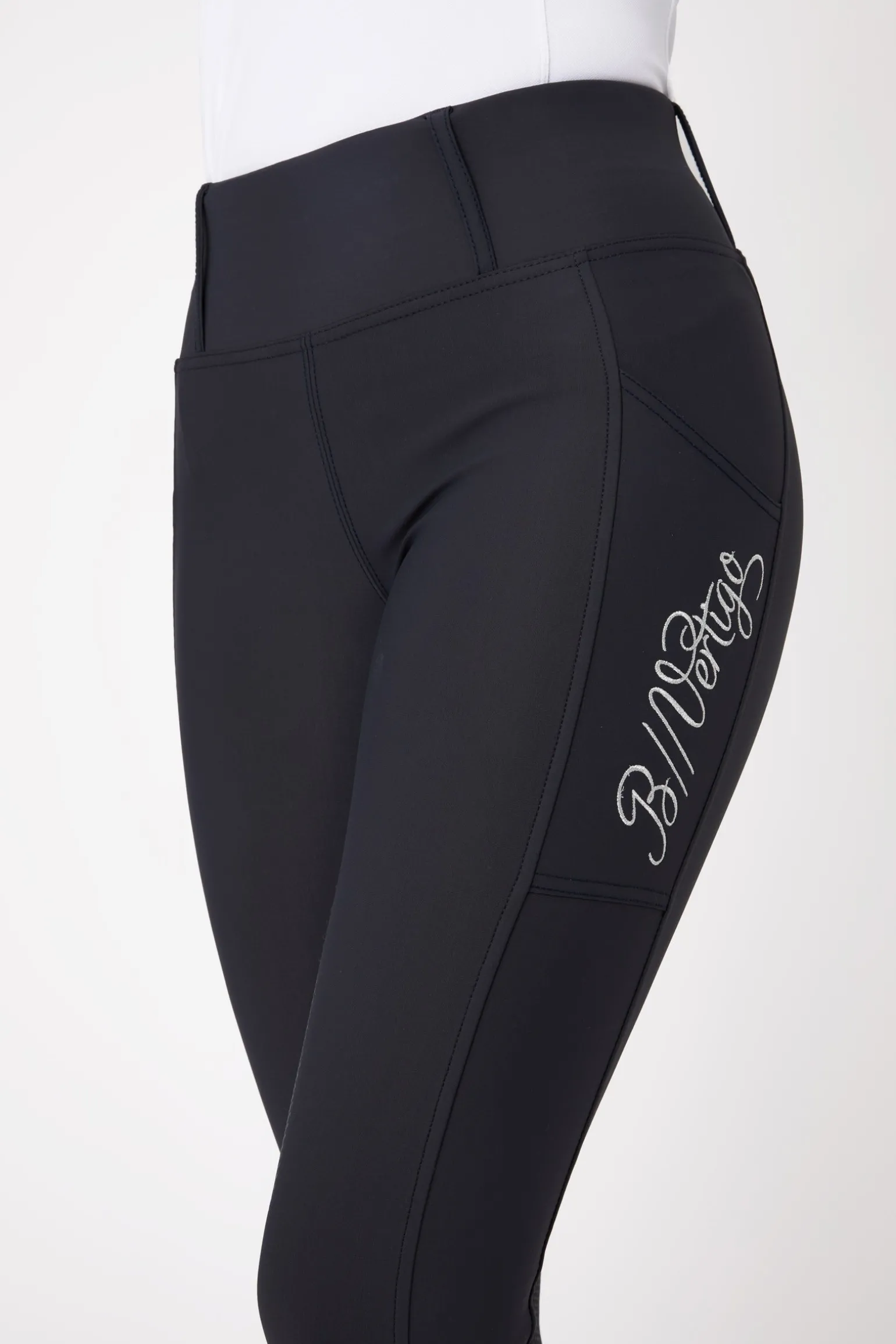 Gia Reitleggings mit Vollbesatz mit Gürtelschlaufen für Damen