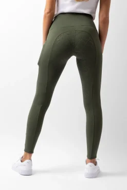 Gillian Damen Reitleggings aus Kompressionsmaterial mit Vollbesatz