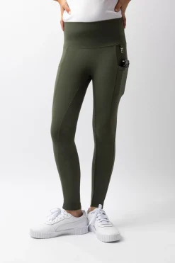 Gillian Kinder Kompressionsreitleggings mit Vollbesatz