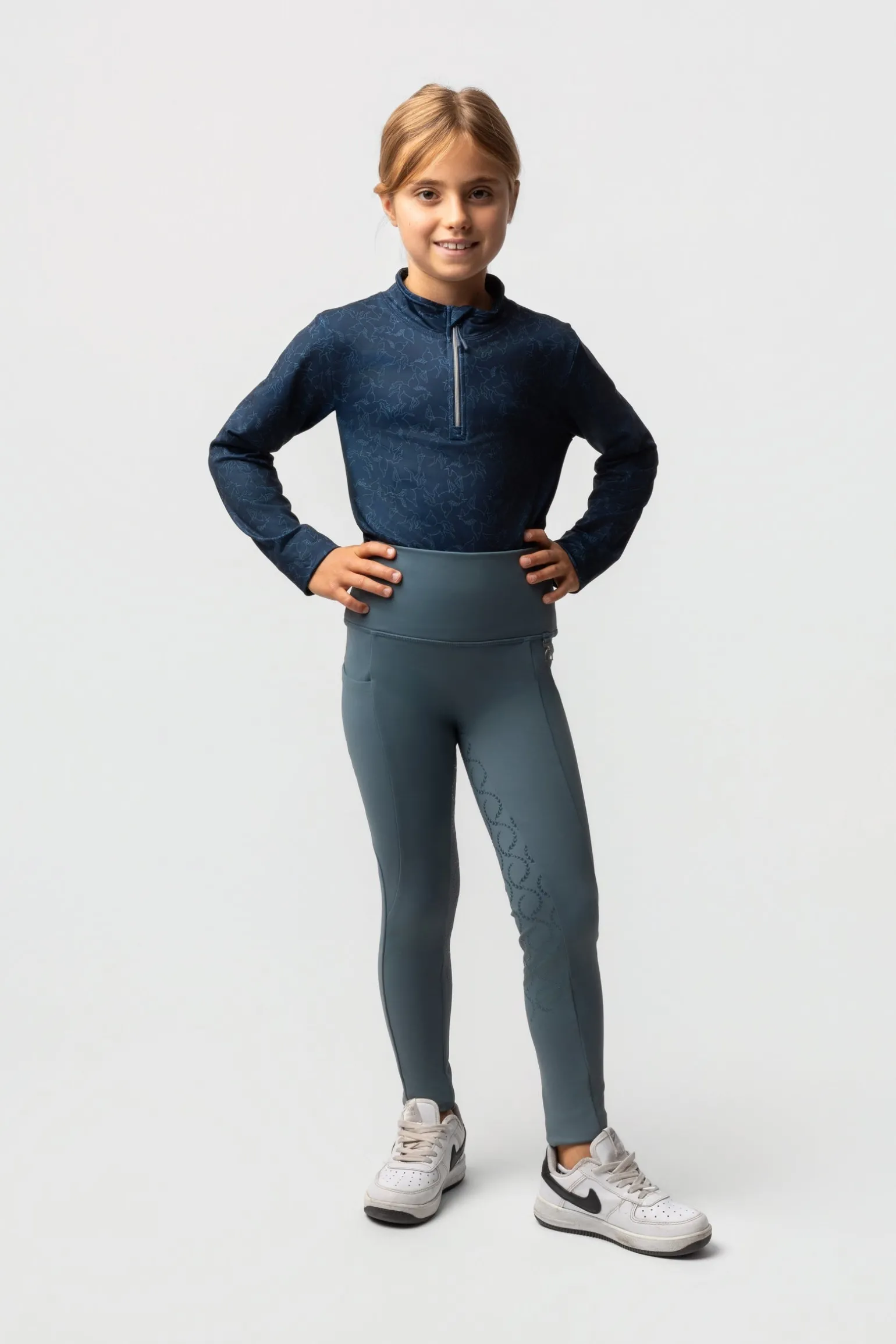 Gillian Kinder Thermo Vollgrip Reitleggings