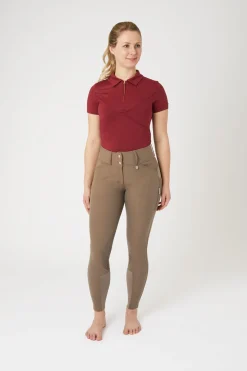 Grand Prix II Damen Reithose mit Kniebesatz