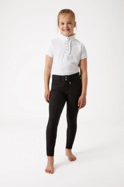 Grand Prix Kinder-Vollbesatzreithose mit Silikongrip, UPF 50+