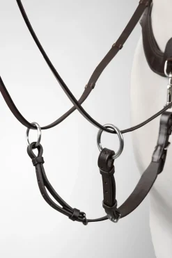 Hampstead Leder Vorderzeug mit Brustplatte