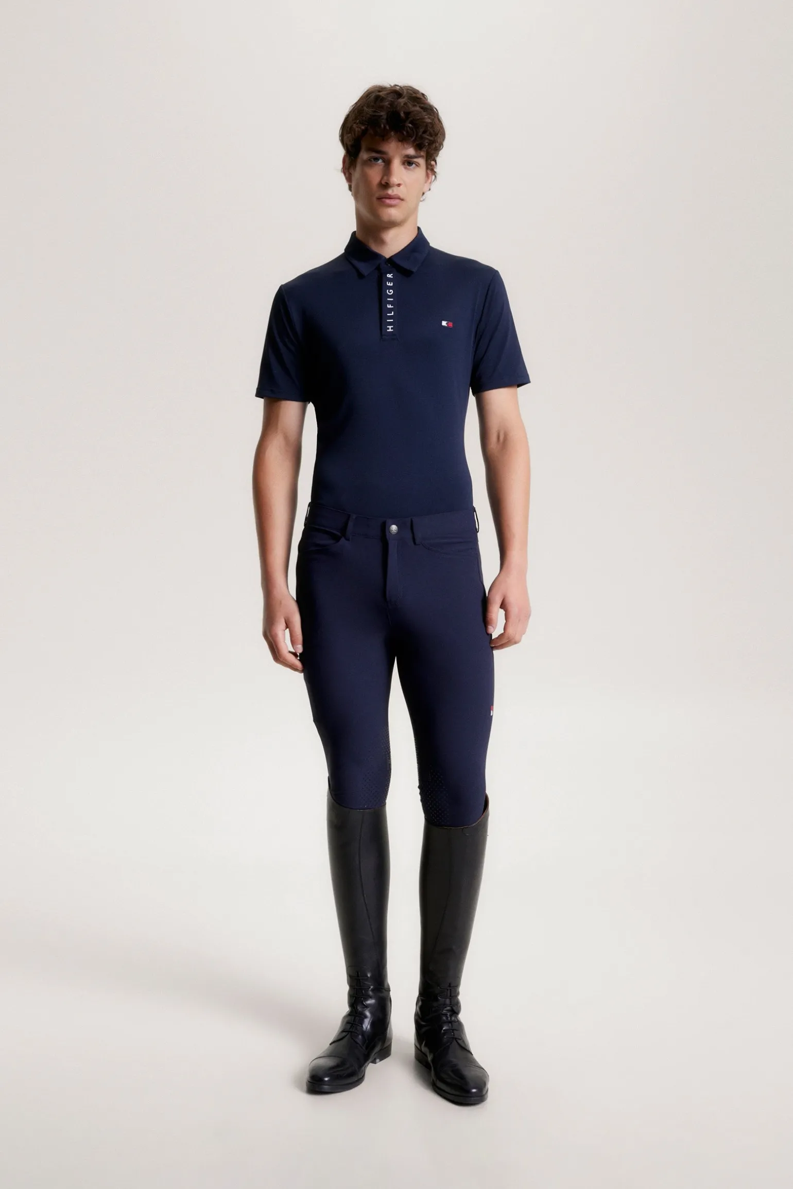 Harlem Kurzarm-Poloshirt mit Logo