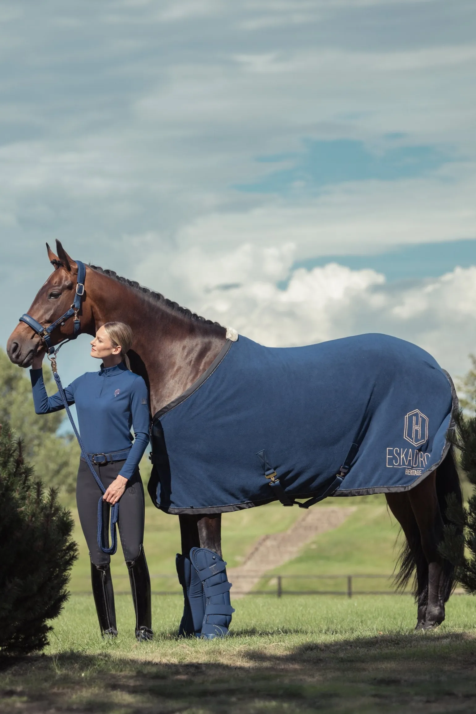 Heritage AW24 Fleece Abschwitzdecke