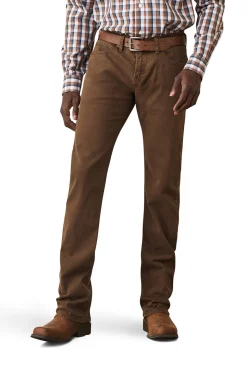 Herren M7 Str Grizzly Straight Jeans in Olivgrün