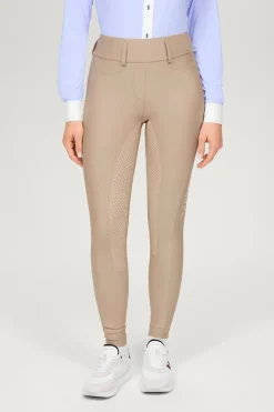 Highland Damen Hybrid-Vollbesatzreithose mit Silikon