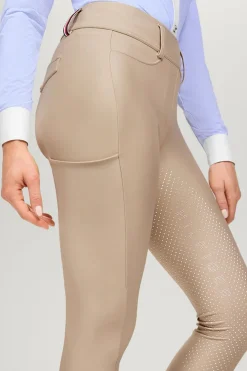 Highland Damen Hybrid-Vollbesatzreithose mit Silikon