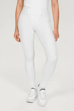 Highland Damen Hybrid-Vollbesatzreithose mit Silikon