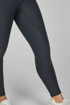 Hohe Winter-Reithose mit Grip-Vollbesatz