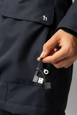 Jadine Dame beheizbare Winterreitjacke