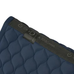 Jersey Dressurschabracke Rundgesteppt