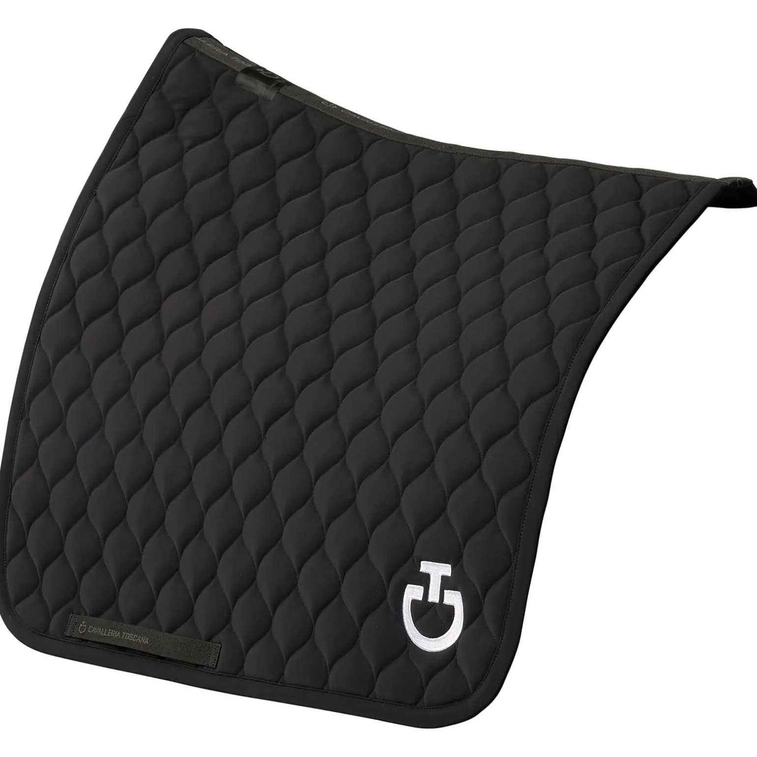 Jersey Dressurschabracke Rundgesteppt