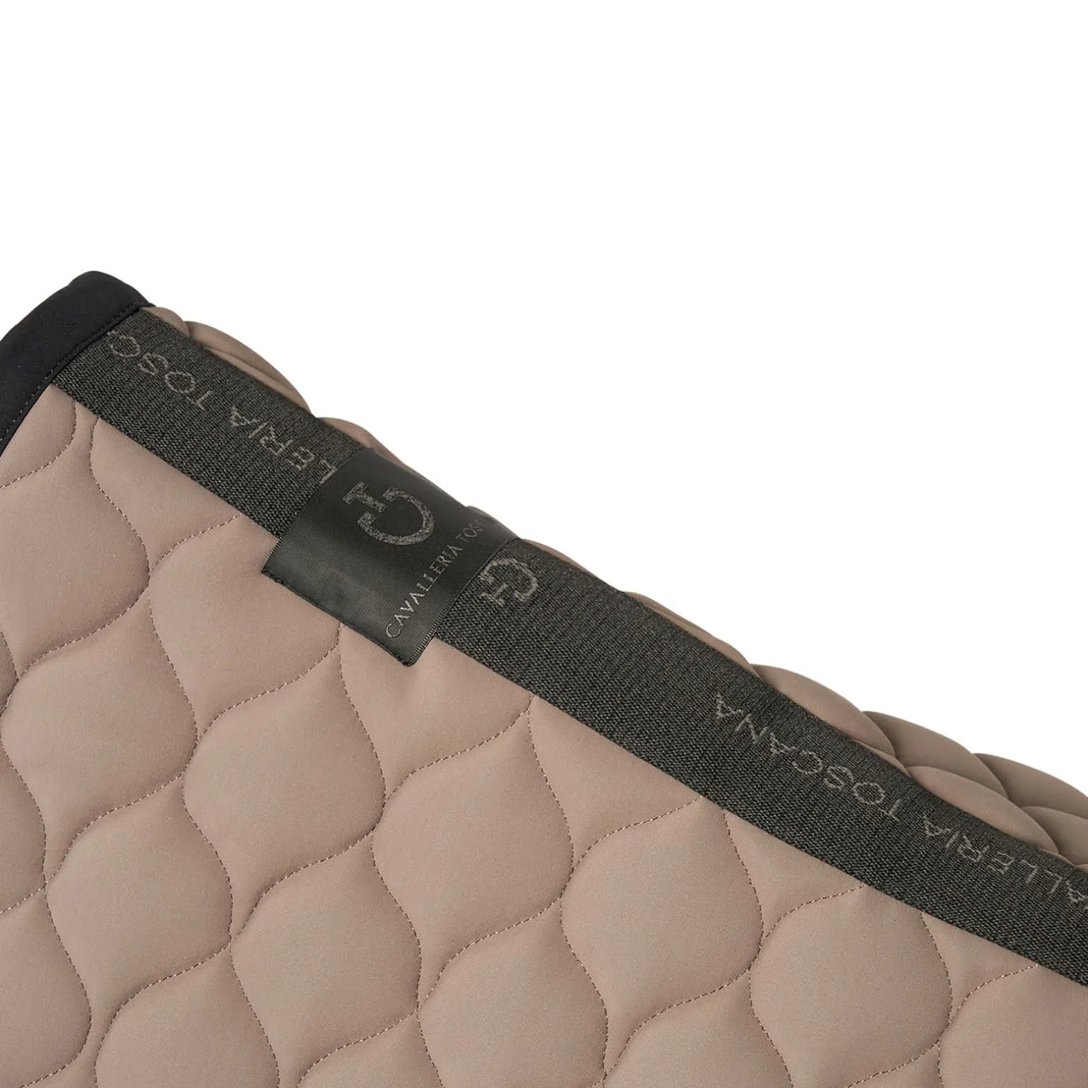 Jersey Dressurschabracke Rundgesteppt