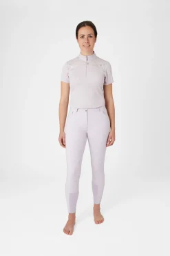 Kaitlin Damen Vollbesatzreithose mit Blumendetail