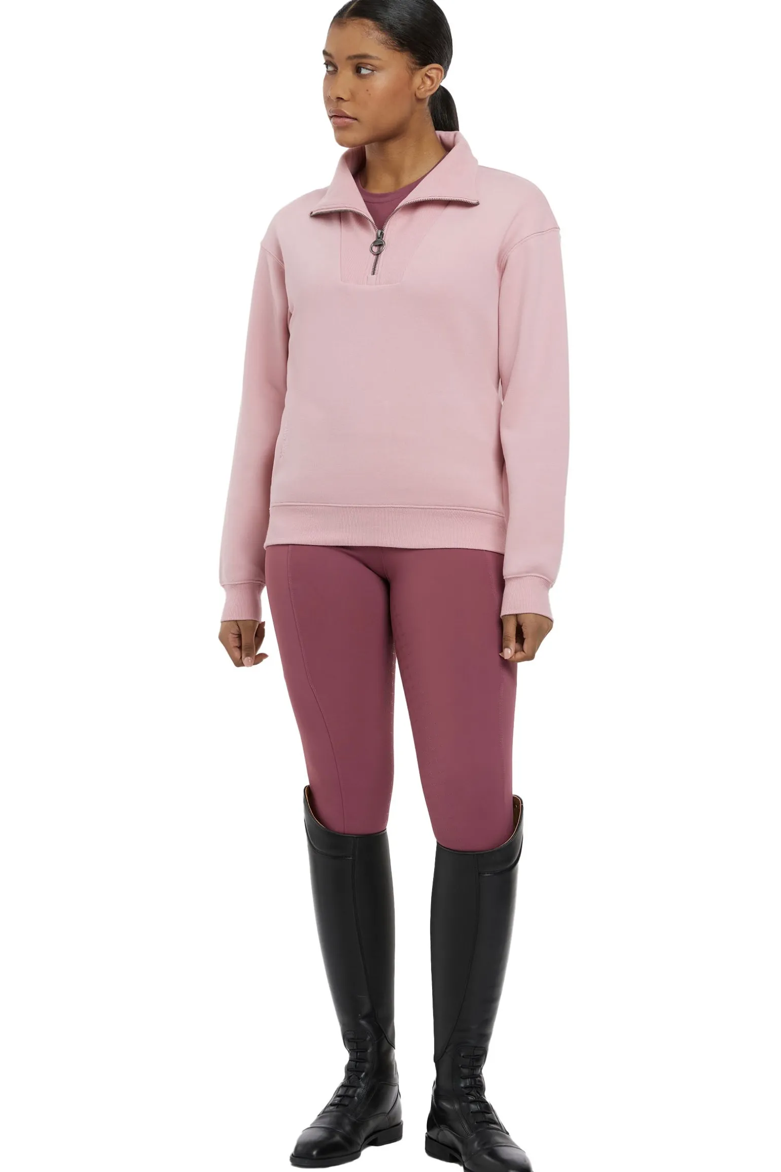 Keira Quarter Neck Sweatshirt