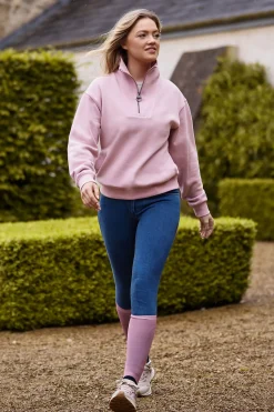 Keira Quarter Neck Sweatshirt