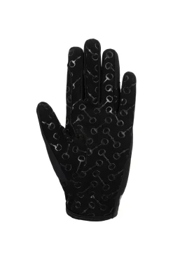 Kids Reithandschuhe mit Silikonprint