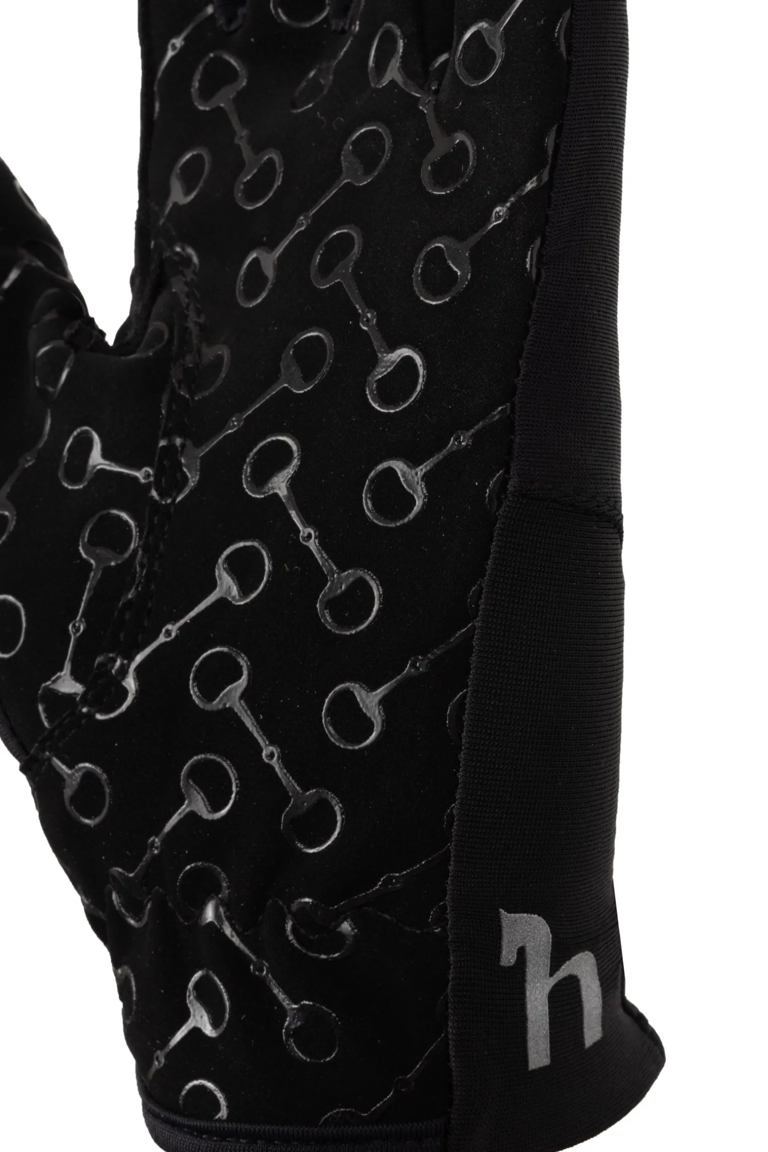 Kids Reithandschuhe mit Silikonprint