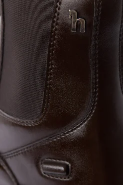 Kingston Damen Reitstiefeletten mit doppeltem Reißverschluss