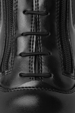 Kingston Damen Reitstiefeletten mit doppeltem Reißverschluss