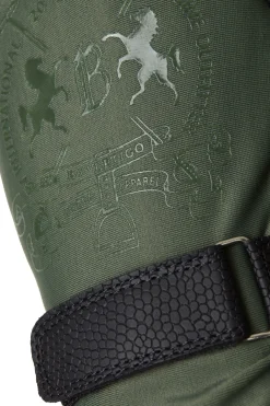 Laia Damen Reithandschuhe mit Logo Print