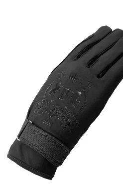 Laia Damen Reithandschuhe mit Logo Print