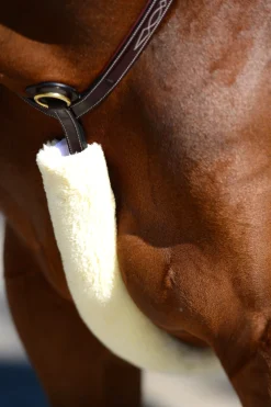 Lammfell Brustriemen-Schutz