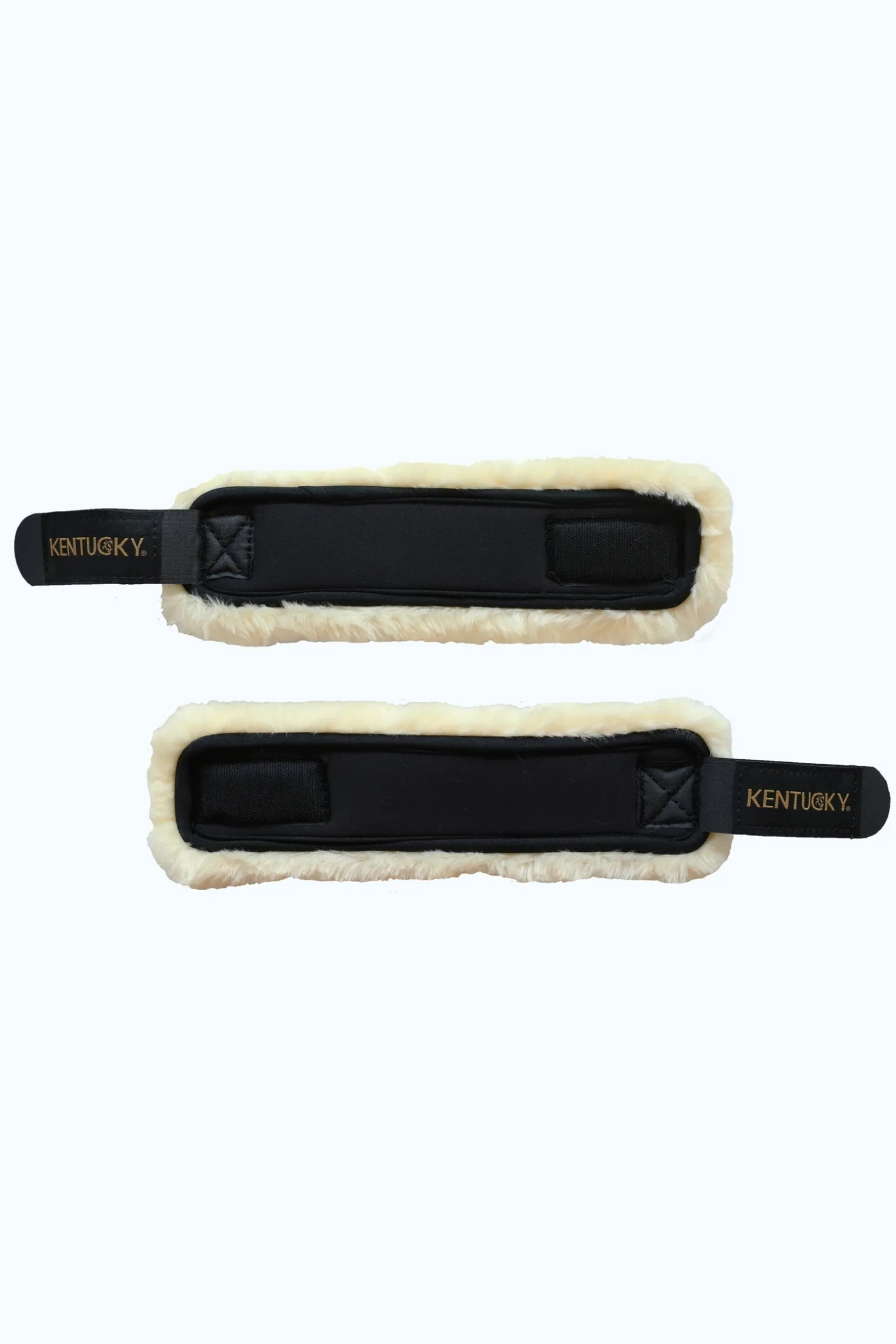 Lammfell Fesselbeugen-Gamaschen