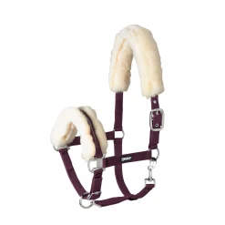 Lammfell Halfter Dornschnalle