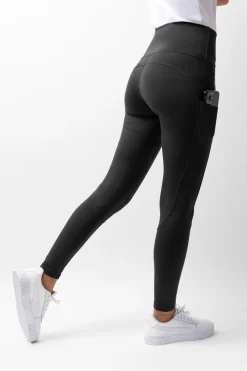 Lara Damen Reitleggings mit Vollbesatz mit hohem Bund