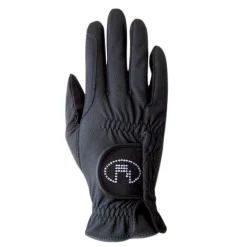 Lisboa Reithandschuhe für Damen Roeck Grip mit Swarovski Kristallen