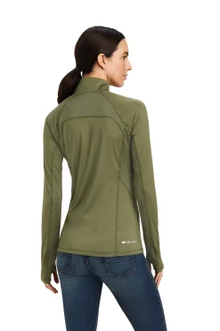 Lowell 2.0 Damen 1/4 Zip Longsleeve Shirt