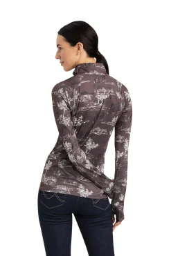 Lowell 2.0 Damen 1/4 Zip Longsleeve Shirt